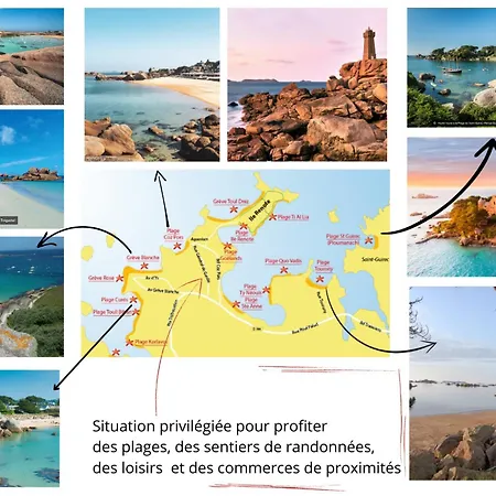 Cote De Granit Rose 300m Des Plages *